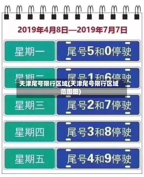 天津尾号限行区域(天津尾号限行区域范围图)-第2张图片