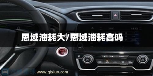 思域油耗大/思域油耗高吗