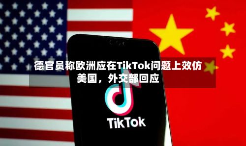 德官员称欧洲应在TikTok问题上效仿美国	，外交部回应-第3张图片