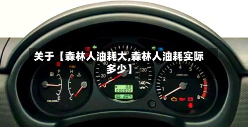 关于【森林人油耗大,森林人油耗实际多少】