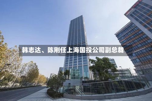 韩志达、陈刚任上海国投公司副总裁-第2张图片