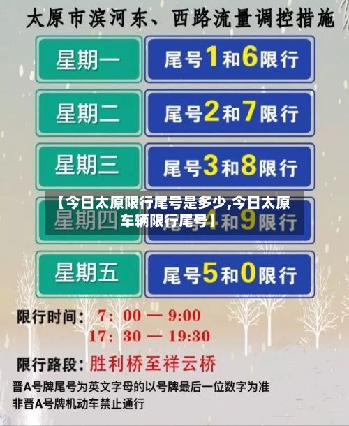 【今日太原限行尾号是多少,今日太原车辆限行尾号】-第1张图片