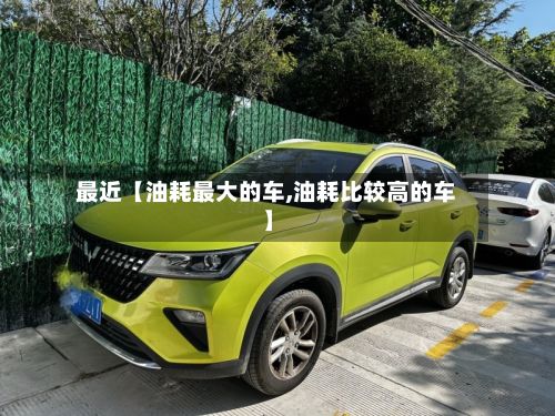 最近【油耗最大的车,油耗比较高的车】-第1张图片