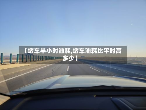 【堵车半小时油耗,堵车油耗比平时高多少】-第2张图片