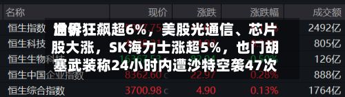 世界油价狂飙超6%，美股光通信	、芯片股大涨，SK海力士涨超5%	，也门胡塞武装称24小时内遭沙特空袭47次-第2张图片