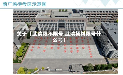 关于【武清限不限号,武清杨村限号什么号】