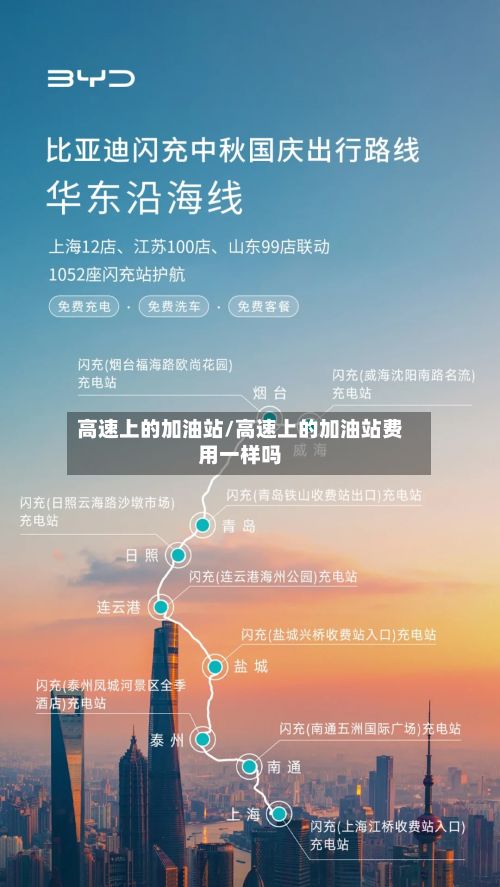 高速上的加油站/高速上的加油站费用一样吗