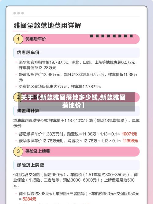 关于【新款雅阁落地多少钱,新款雅阁落地价】-第2张图片