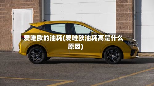 爱唯欧的油耗(爱唯欧油耗高是什么原因)-第2张图片