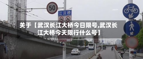 关于【武汉长江大桥今日限号,武汉长江大桥今天限行什么号】-第2张图片