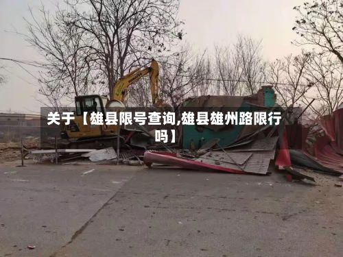 关于【雄县限号查询,雄县雄州路限行吗】-第2张图片