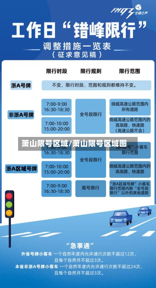 萧山限号区域/萧山限号区域图