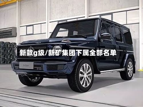 新款g级/新矿集团下属全部名单