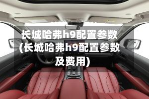 长城哈弗h9配置参数(长城哈弗h9配置参数及费用)