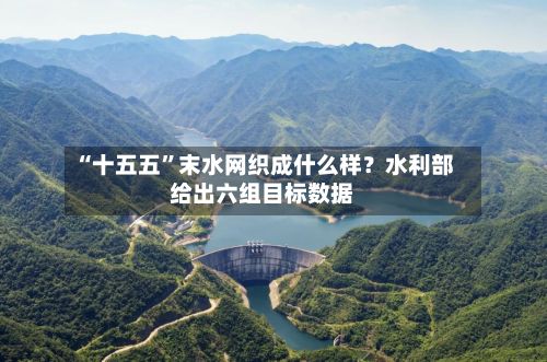 “十五五”末水网织成什么样？水利部给出六组目标数据