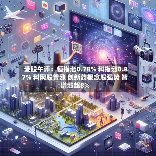 港股午评:恒指涨0.78% 科指涨0.87% 科网股普涨 创新药概念股强势 智谱涨超8%-第3张图片