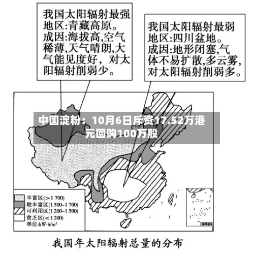 中国淀粉:10月6日斥资17.52万港元回购100万股-第2张图片