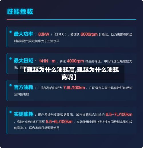 【凯越为什么油耗高,凯越为什么油耗高呢】-第2张图片