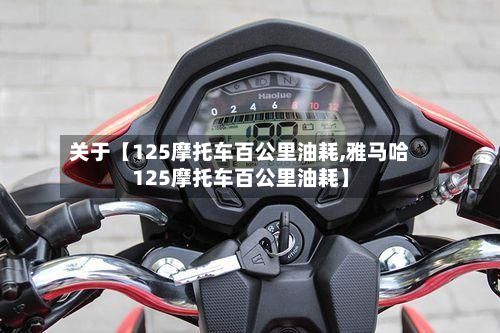 关于【125摩托车百公里油耗,雅马哈125摩托车百公里油耗】-第3张图片