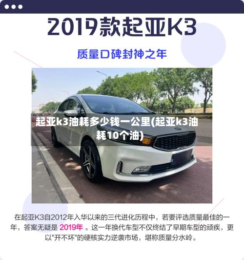 起亚k3油耗多少钱一公里(起亚k3油耗10个油)-第2张图片