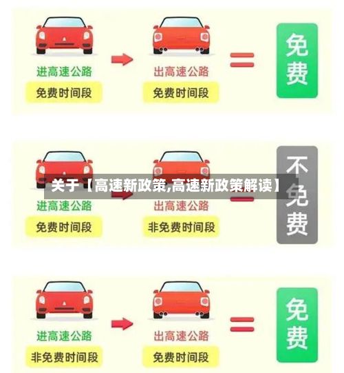 关于【高速新政策,高速新政策解读】-第2张图片