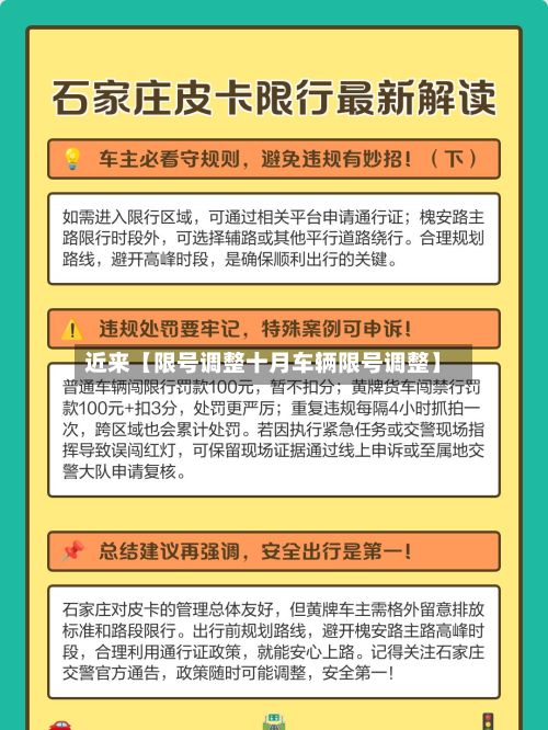 近来【限号调整十月车辆限号调整】-第2张图片