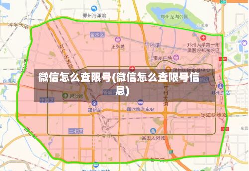 微信怎么查限号(微信怎么查限号信息)