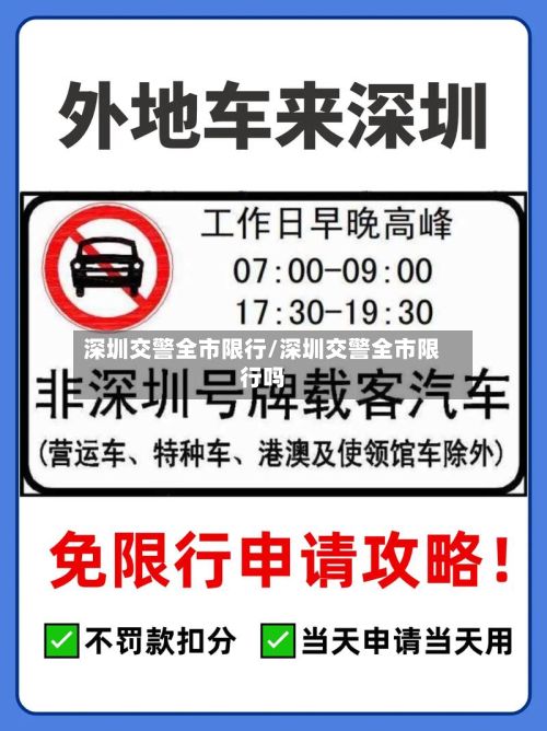 深圳交警全市限行/深圳交警全市限行吗