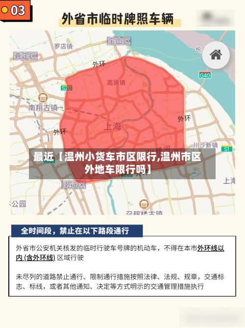 最近【温州小货车市区限行,温州市区外地车限行吗】