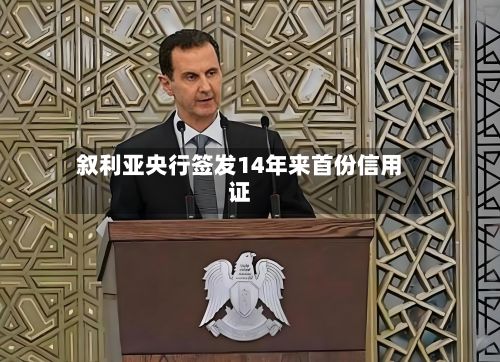 叙利亚央行签发14年来首份信用证-第2张图片