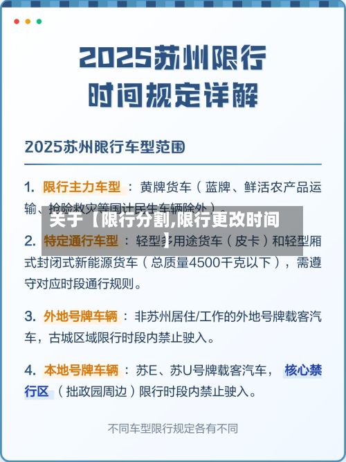 关于【限行分割,限行更改时间】-第2张图片