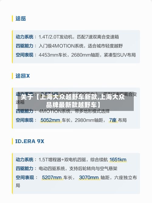 关于【上海大众越野车新款,上海大众品牌最新款越野车】