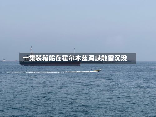 一集装箱船在霍尔木兹海峡触雷沉没-第2张图片