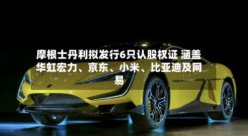 摩根士丹利拟发行6只认股权证 涵盖华虹宏力、京东、小米、比亚迪及网易