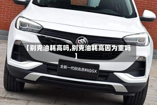 【别克油耗高吗,别克油耗高因为重吗】-第3张图片