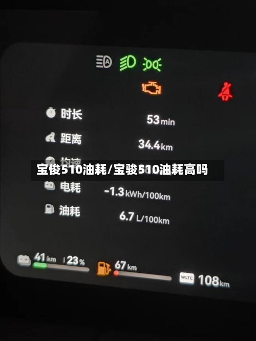 宝俊510油耗/宝骏510油耗高吗