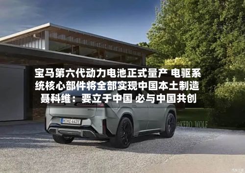 宝马第六代动力电池正式量产 电驱系统核心部件将全部实现中国本土制造 聂科维:要立于中国 必与中国共创-第2张图片