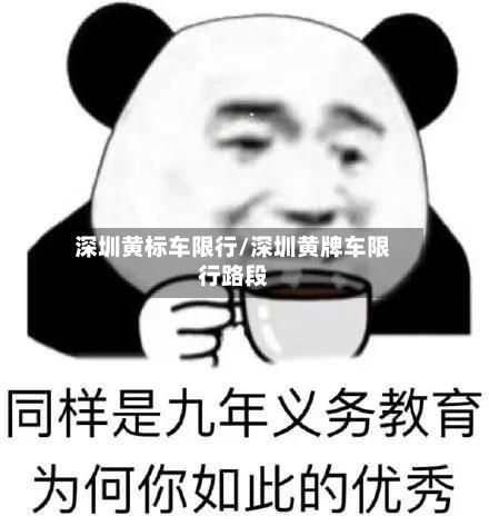 深圳黄标车限行/深圳黄牌车限行路段