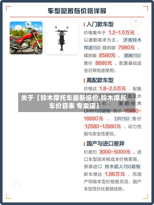 关于【铃木摩托车最新报价,铃木摩托车价目表 专卖店】