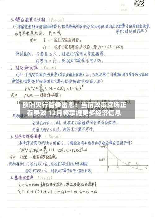 欧洲央行管委雷恩：当前政策立场正在奏效 12月将掌握更多经济信息