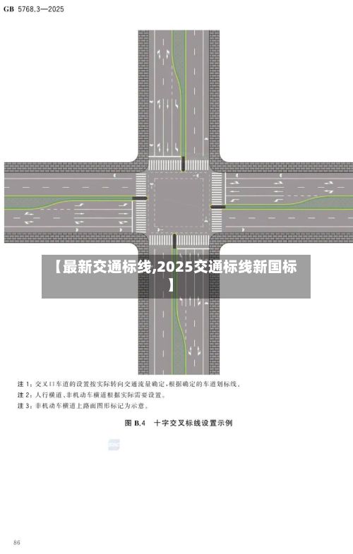 【最新交通标线,2025交通标线新国标】-第2张图片