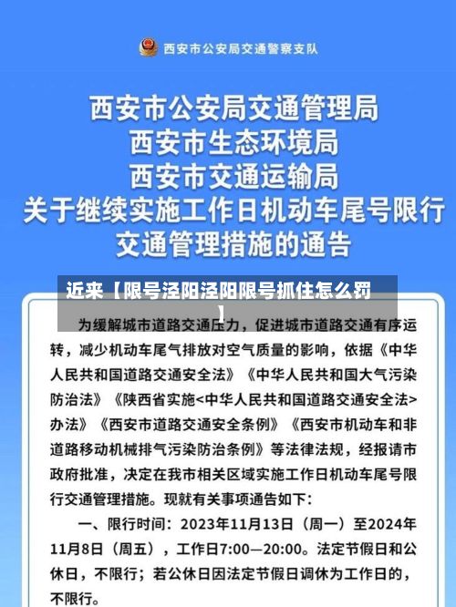 近来【限号泾阳泾阳限号抓住怎么罚】-第1张图片