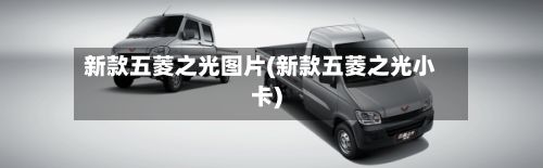 新款五菱之光图片(新款五菱之光小卡)-第2张图片