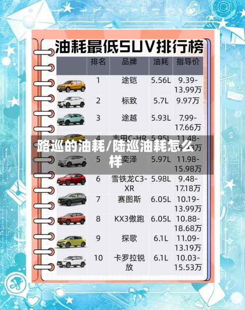 路巡的油耗/陆巡油耗怎么样