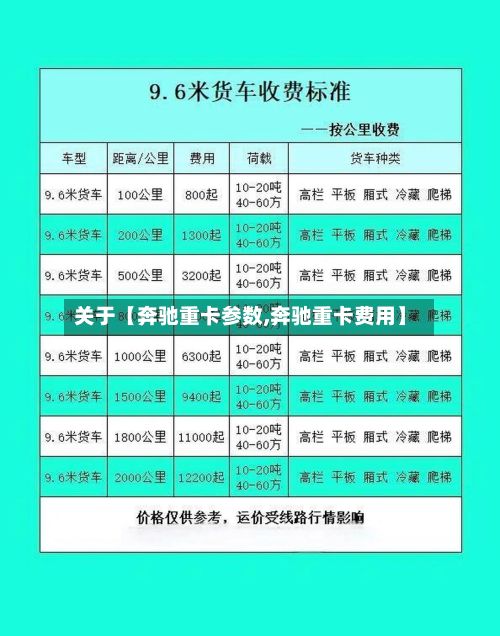 关于【奔驰重卡参数,奔驰重卡费用】-第3张图片