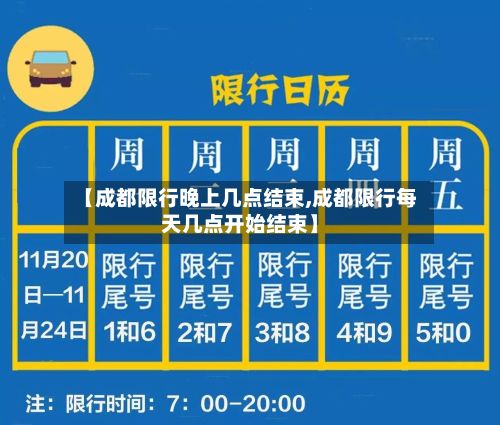 【成都限行晚上几点结束,成都限行每天几点开始结束】-第2张图片