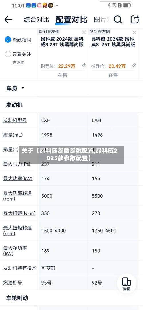 关于【昂科威参数参数配置,昂科威2025款参数配置】-第2张图片