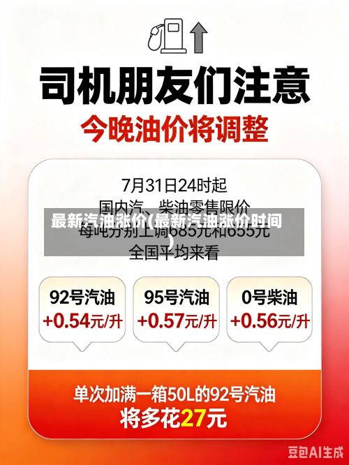 最新汽油涨价(最新汽油涨价时间)