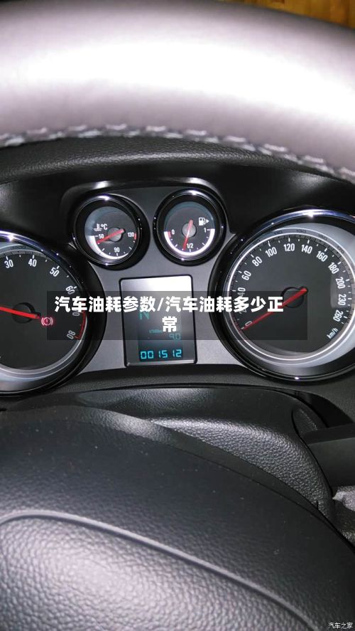 汽车油耗参数/汽车油耗多少正常-第2张图片
