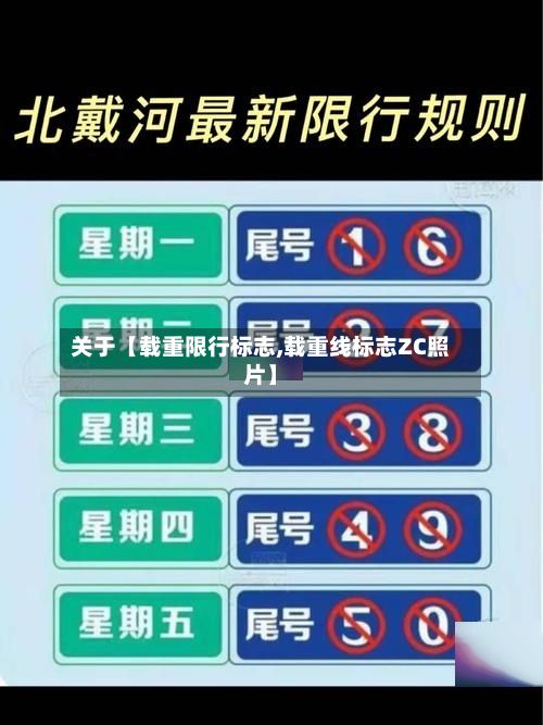 关于【载重限行标志,载重线标志ZC照片】